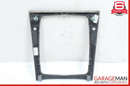 08-15 Mercedes W204 C300 C350 Center Console Gear Shift Shifter Trim Bezel Wood
