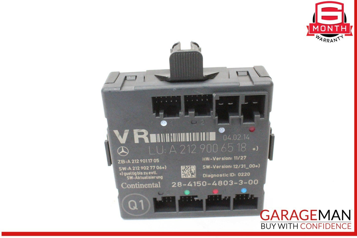 08-18 Mercedes X204 GLK350 4MATIC Front Right Side Door Control Module OEM