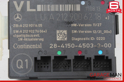 08-18 Mercedes W204 C250 C300 CLS550 Front Left Side Door Control Module OEM