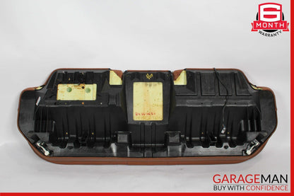 03-06 Mercedes W220 S55 S65 AMG Rear Bottom Lower Seat Cushion Brown OEM
