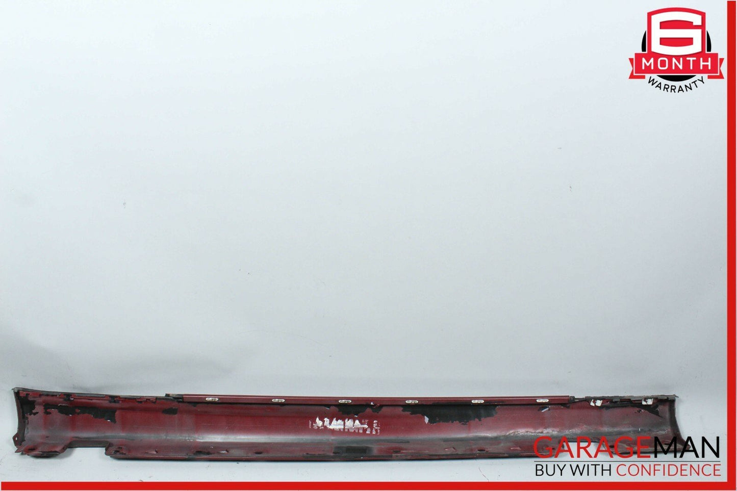 02-05 Mercedes W203 C230 Coupe Left Side Rocker Skirt Molding Panel Titanite Red