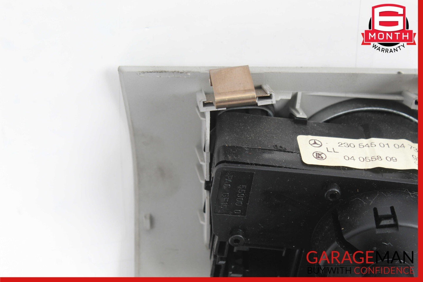 03-12 Mercedes R230 SL500 SL550 SL55 AMG Headlight Control Switch Assembly Grey