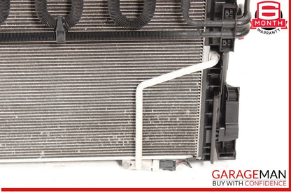 08-20 Mercedes W212 E350 SLC300 Engine Radiator Condenser Cooling Fan Motor Assy