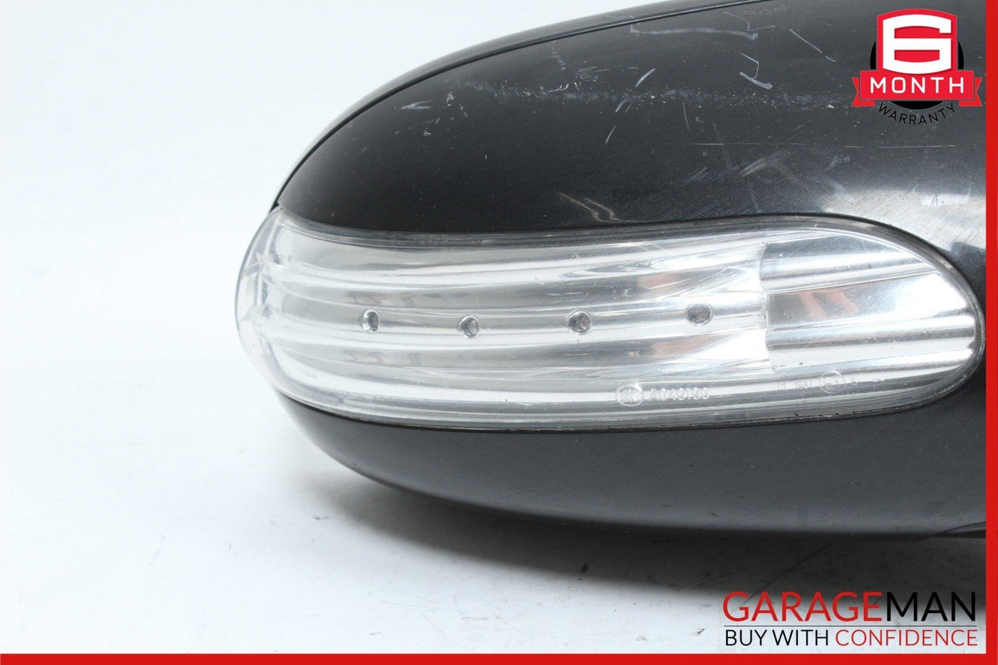 04-08 Mercedes R230 SL500 SL55 AMG Front Right Side Rear View Door Mirror Black
