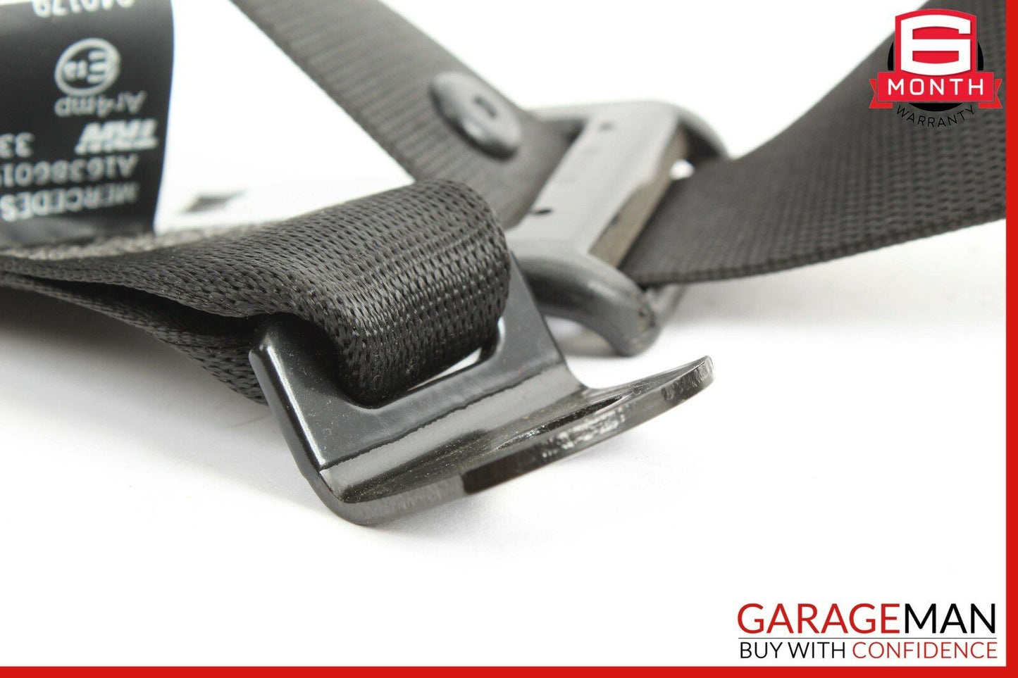 98-05 Mercedes W163 ML350  Rear Left Driver Side Seat Belt Retractor Black OEM