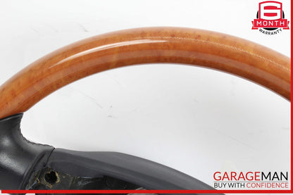 03-10 Bentley Continental GTC Front Left Driver Side Steering Wheel Wood OEM