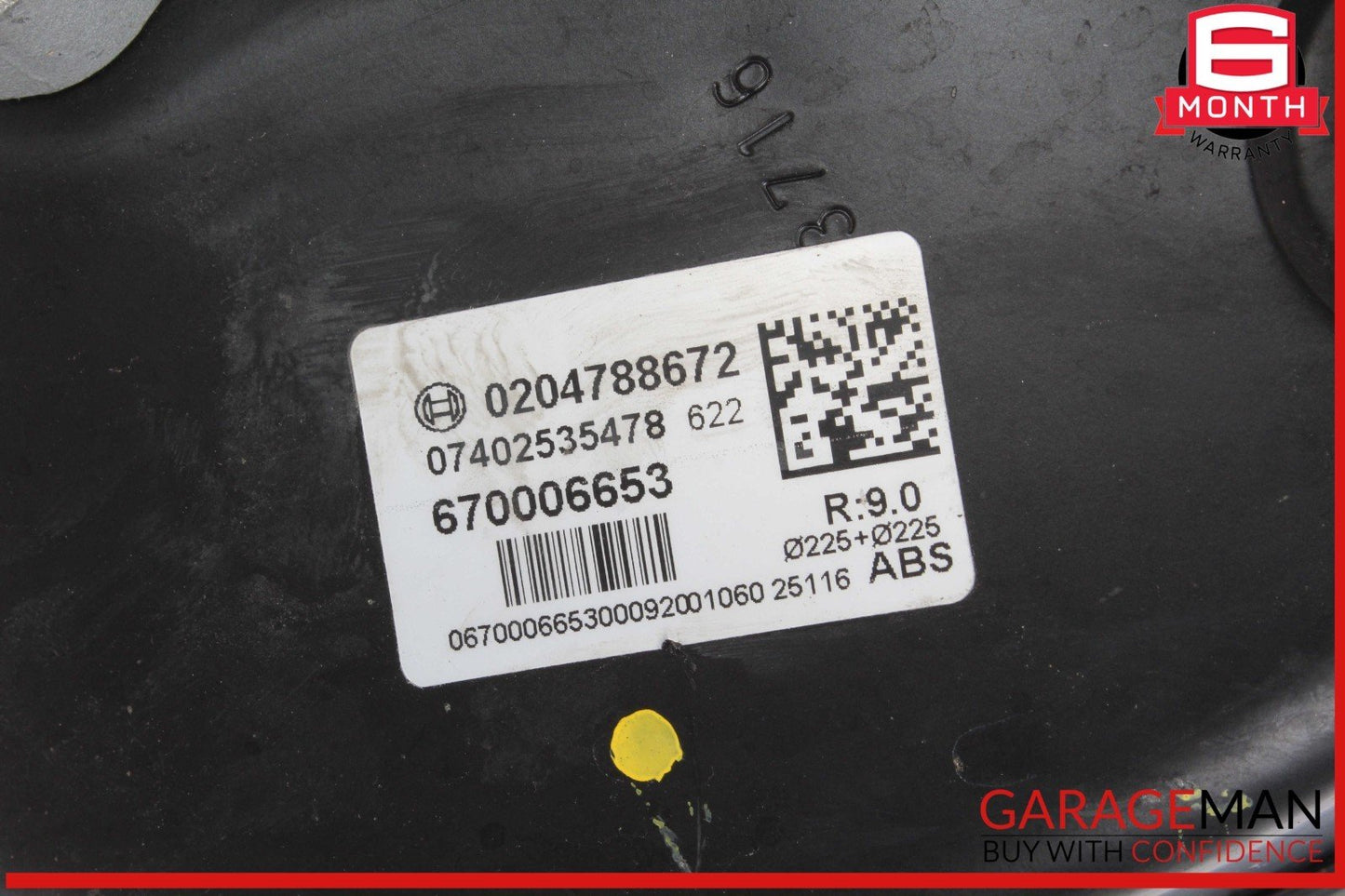 14-20 Maserati Ghibli M157 Power Brake Booster Master Cylinder 670006653 OEM