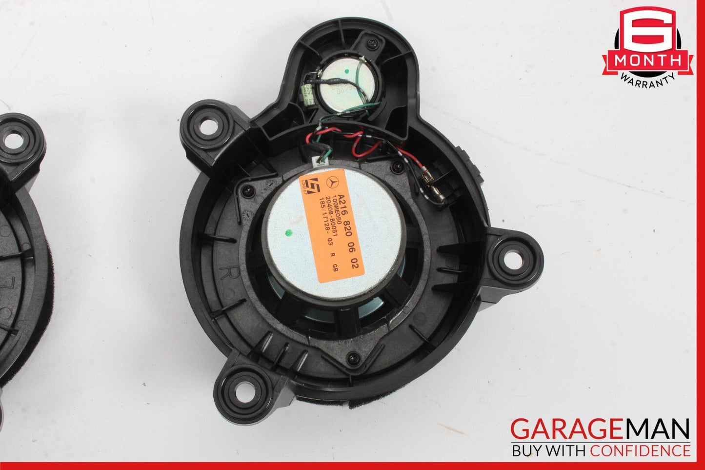 07-14 Mercedes W216 CL550 Rear Right & Left Side Door Tweeter Speaker Set of 2