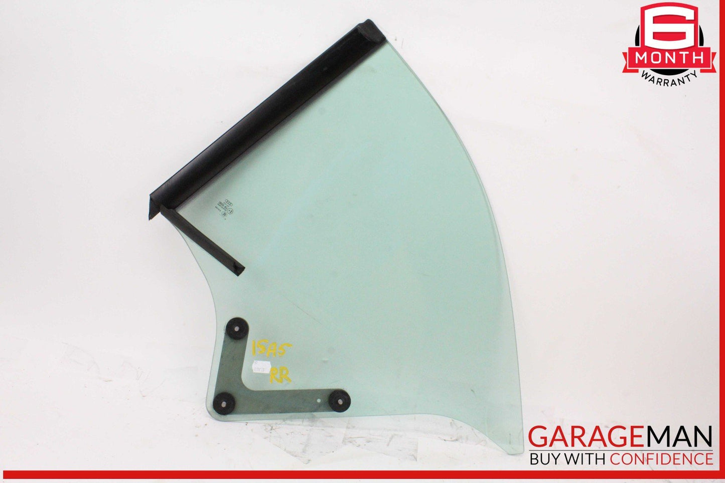 10-17 Audi A5 Convertible Rear Right Quarter Window Glass OEM