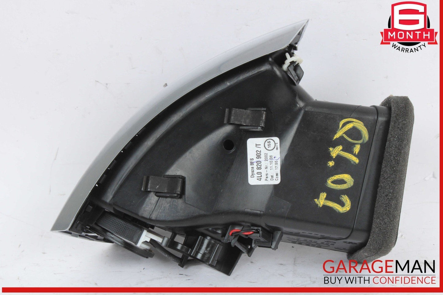 07-15 Audi Q7 Front Right Passenger Side Dash AC Air Vent Grille 4L0820902 OEM