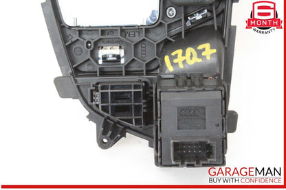 17-19 Audi Q7 Gear Shift Shifter Trim Cover Panel w/ Parking Brake Switch OEM