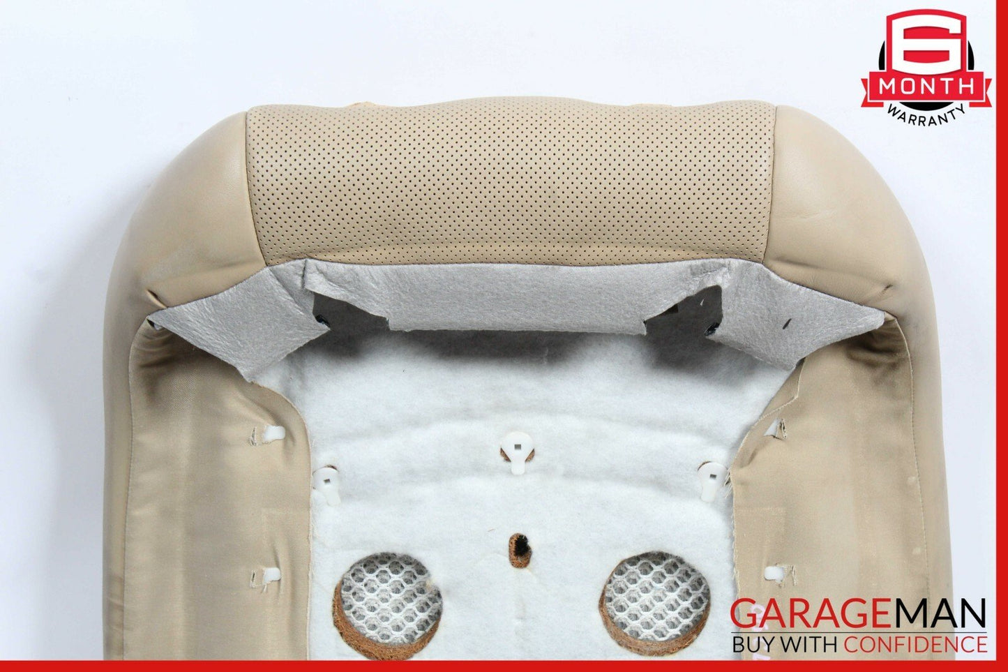 06-11 Mercedes W219 CLS500 Front Right or Left Top Upper Seat Cushion Brown OEM