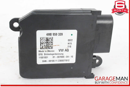 17-24 Audi A4 Front Right Passenger Side Seat Occupant Sensor Module 4M0959339
