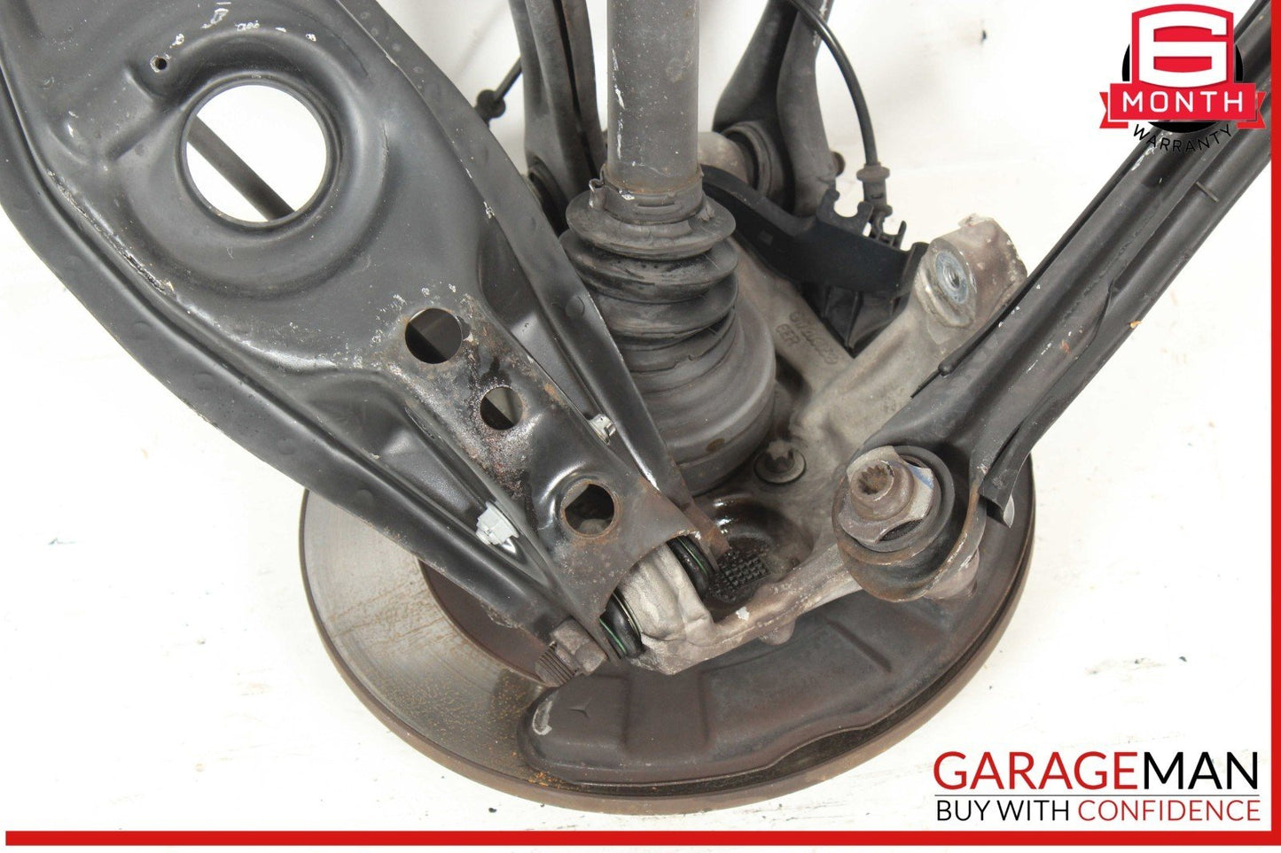 12-16 Mercedes R172 SLK250 Rear Left Spindle Knuckle Driveshaft Axle Assembly