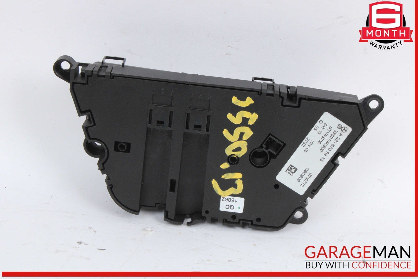 07-14 Mercedes W221 S550 CL550 Front Left Driver Seat Control Memory Switch OEM