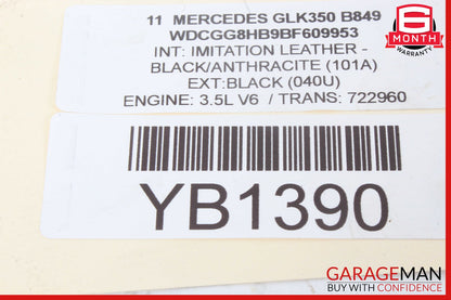 05-12 Mercedes X204 GLK350 Left Side Engine Camshaft Cam Shaft Exhaust OEM