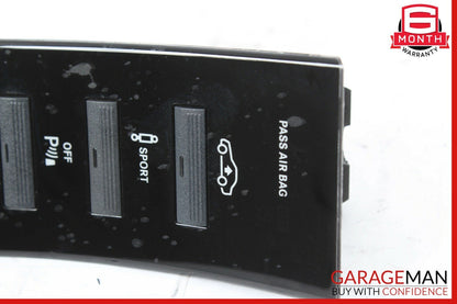 07-13 Mercedes W221 S550 CL550 Dash Suspention Cluster Control Switch 2218215451