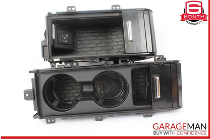 20-24 Lincoln Aviator Front Center Console Tray Storage w/ Cup Holder Black OEM