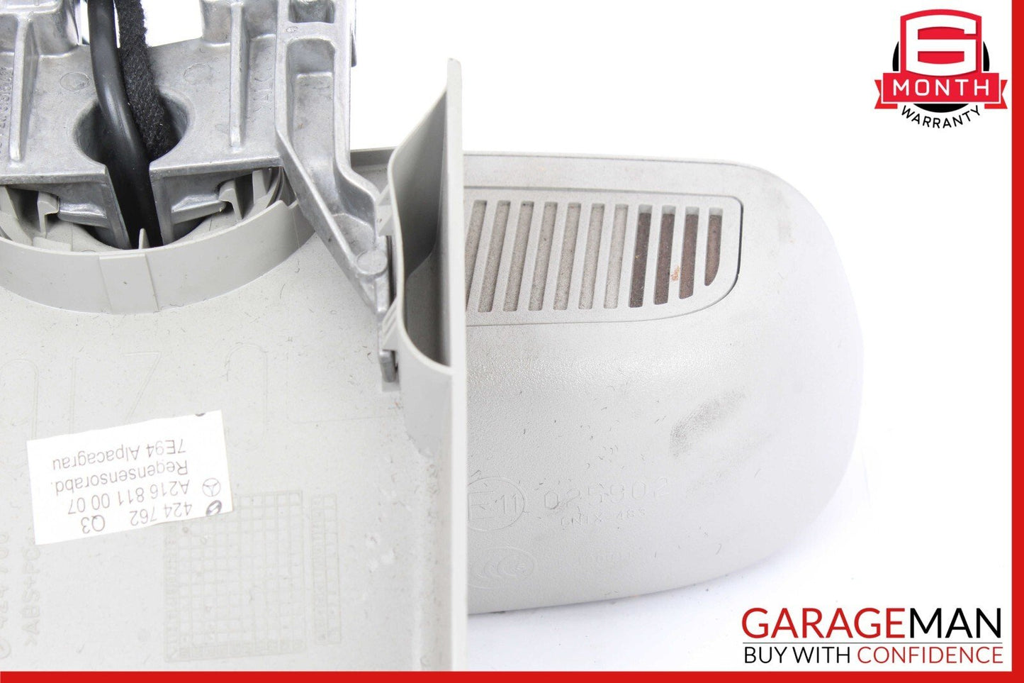07-13 Mercedes W216 CL550 CL600 CL65 AMG Interior Upper Rear View Mirror Gray
