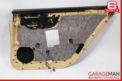 07-09 Mercedes W221 S550 Rear Left Driver Side Interior Door Panel Cover Black