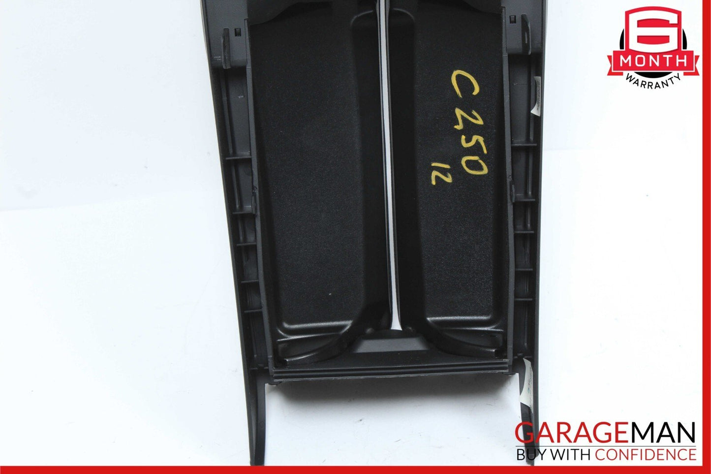 08-14 Mercedes W204 C250 Center Console Arm Rest Cup Holder Tray Compartment OEM