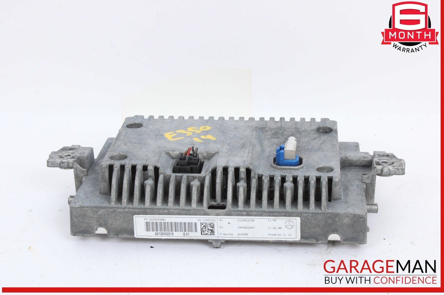 12-16 Mercedes W212 E350 4MATIC GPS Navigation LCD Display Screen Monitor OEM