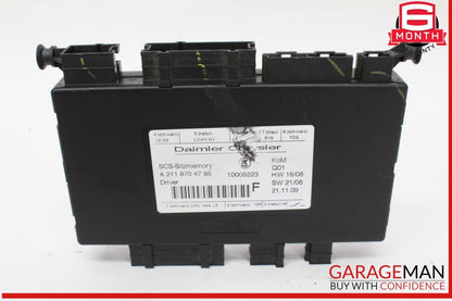 03-13 Mercedes-Benz ML350 W164 Front Left Seat Control Module 2118704785 OEM