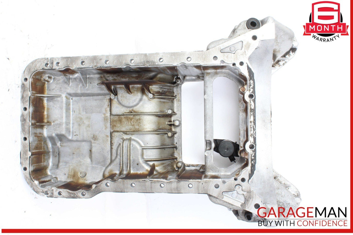 05-11 Mercedes W204 C300 Engine Upper Oil Sump Baffle Pan 2720142102 OEM