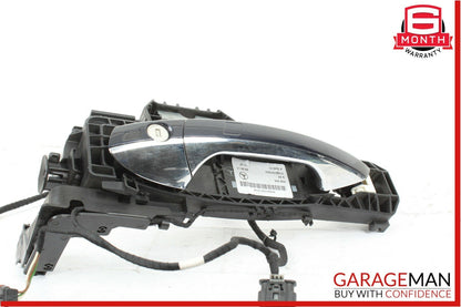 12-16 Mercedes R172 SLK350 Front Left Side Exterior Door Handle Keyless Go OEM