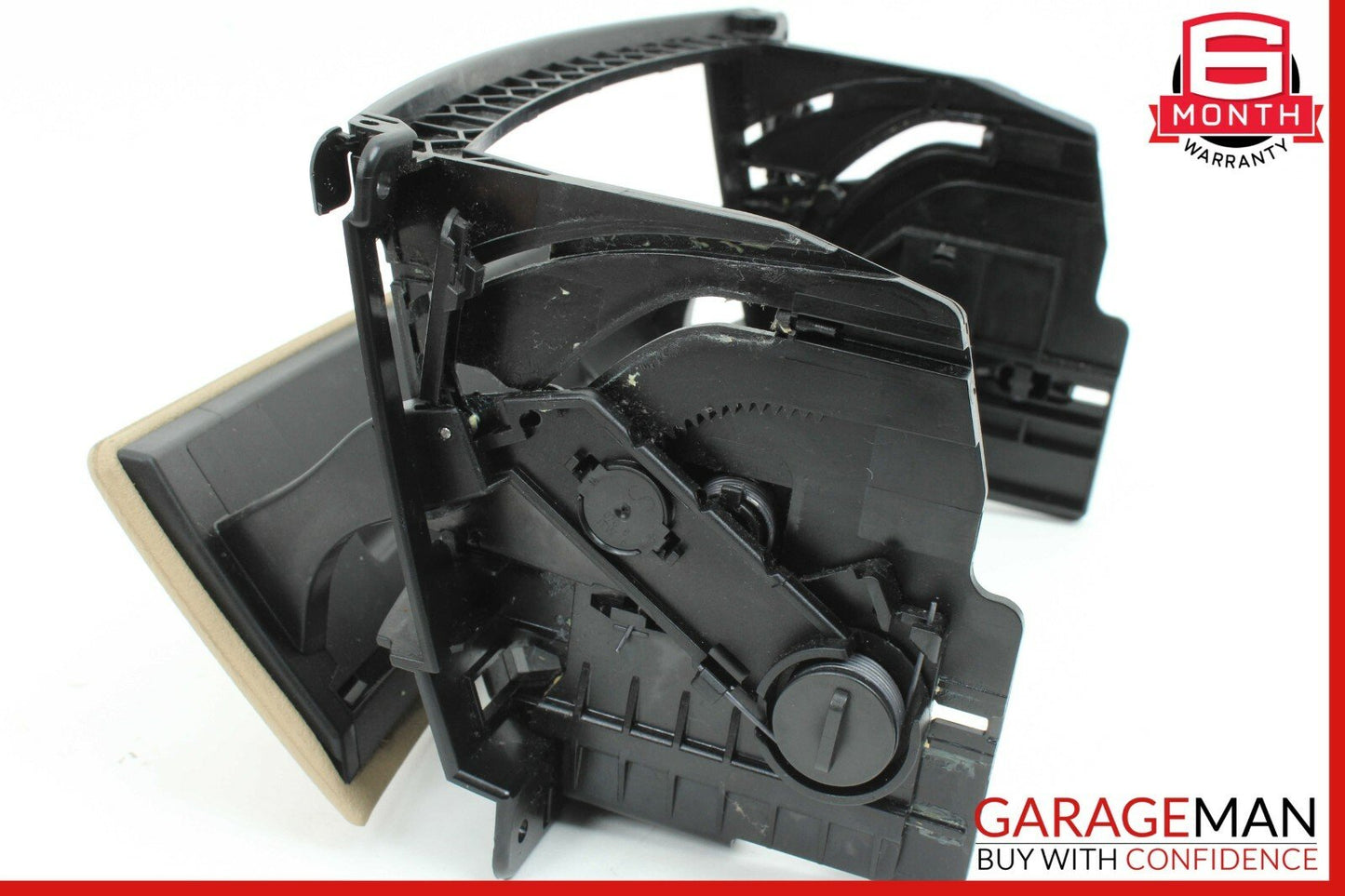 07-13 Mercedes W221 S350 S500 S550 Dash Console CD Player Cover Trim Panel Brown