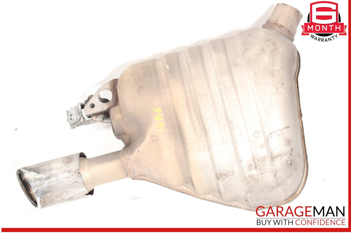 12-15 Audi A6 2.0L Exhaust Muffler Mufflers Set  OEM