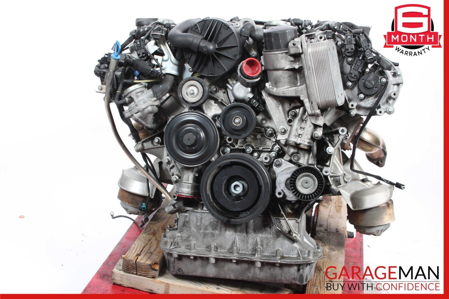 07-11 Mercedes W221 S550 CL550 5.5L V8 Complete Engine Motor Block RWD OEM 163k