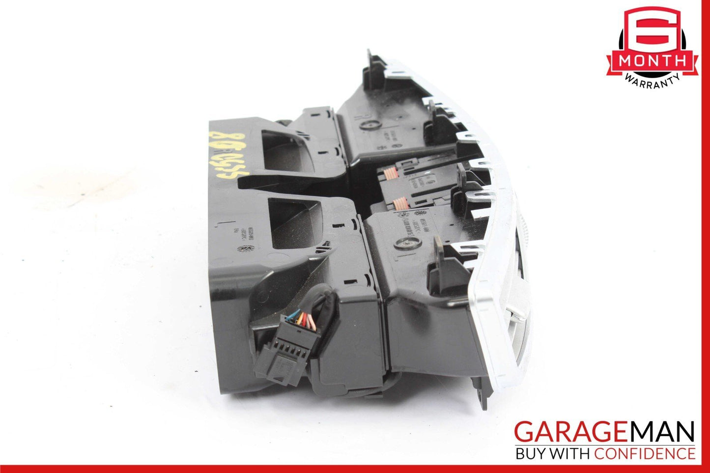 07-13 Mercedes W221 S550 S450 Center Dash A/C Air Vent Trim Clock 2218300954 OEM