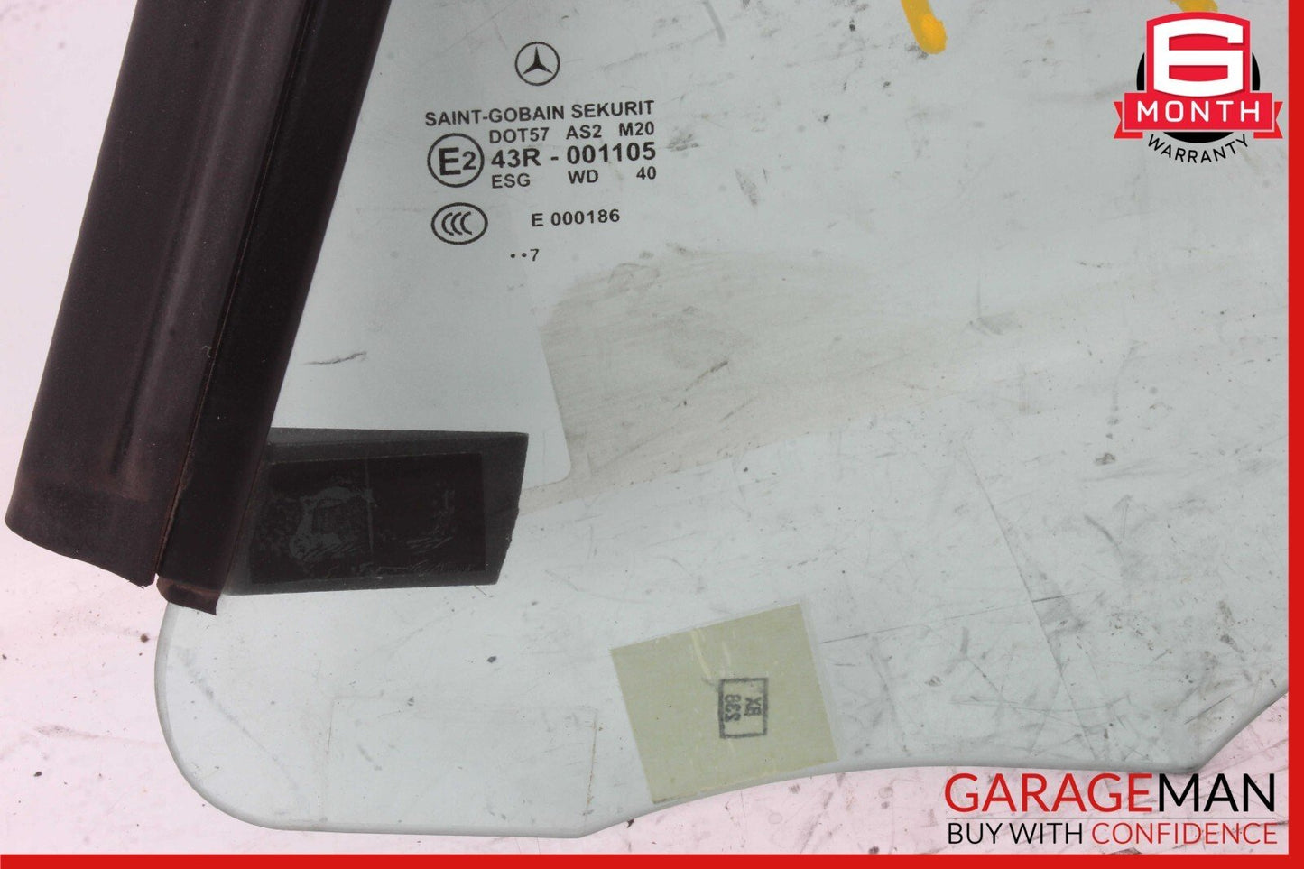 05-11 Mercedes R171 SLK280 SLK350 Rear Left Quarter Door Window Auto Glass