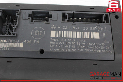 07-13 Mercedes W221 S550 S63 Front Left Driver Side Under Seat Control Unit OEM
