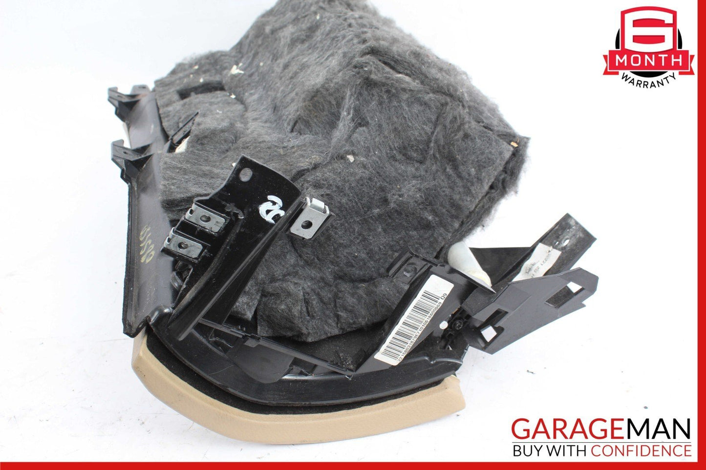 07-09 Mercedes W221 S450 S550 Dash Glove Box Storage Tray Compartment Brown