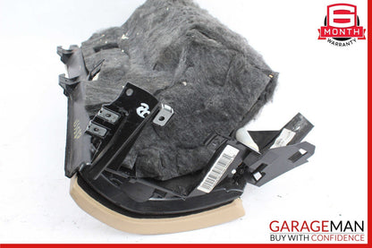 07-09 Mercedes W221 S450 S550 Dash Glove Box Storage Tray Compartment Brown