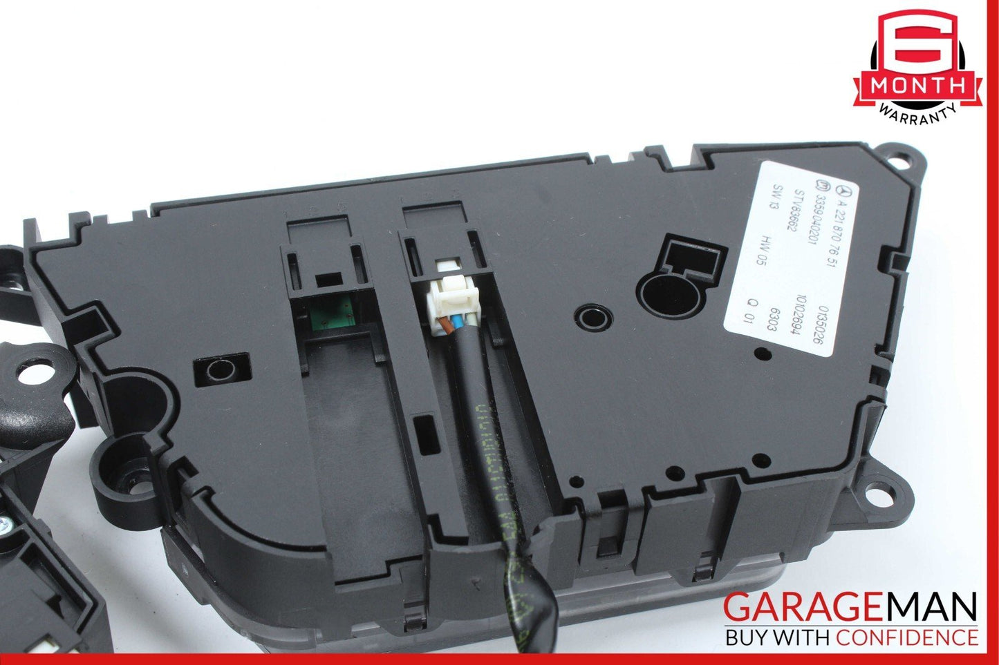 07-14 Mercedes W221 S550 CL550 Front Left Side Seat Control Switch Set Assembly