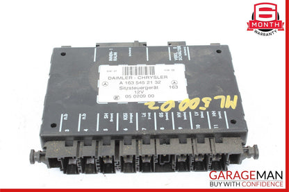 98-05 Mercedes W163 ML500 ML55 AMG Front Left Or Right Seat Control Module Unit