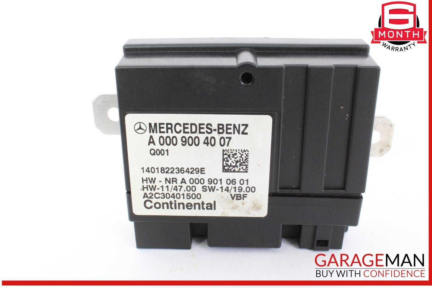 15-16 Mercedes W205 C300 C400 GLC300 Fuel Pump Control Module Unit 0009004007