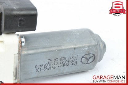 03-09 Mercedes W211 E320 E350 E63 AMG Rear Right Door Window Regulator Motor OEM