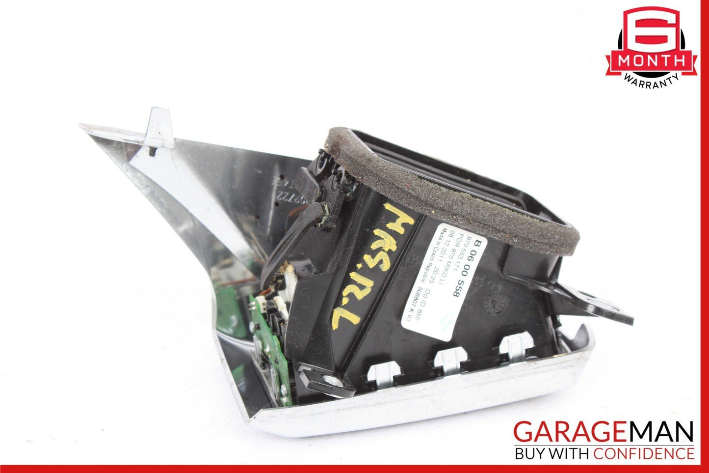 10-16 Porsche Panamera 970 Center Console Rear Left A/C AC Air Vent Trim Grille