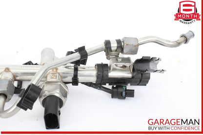 12-15 Mercedes W204 C250 SLK250 1.8L M271 Fuel Injector Rail Line Assembly OEM
