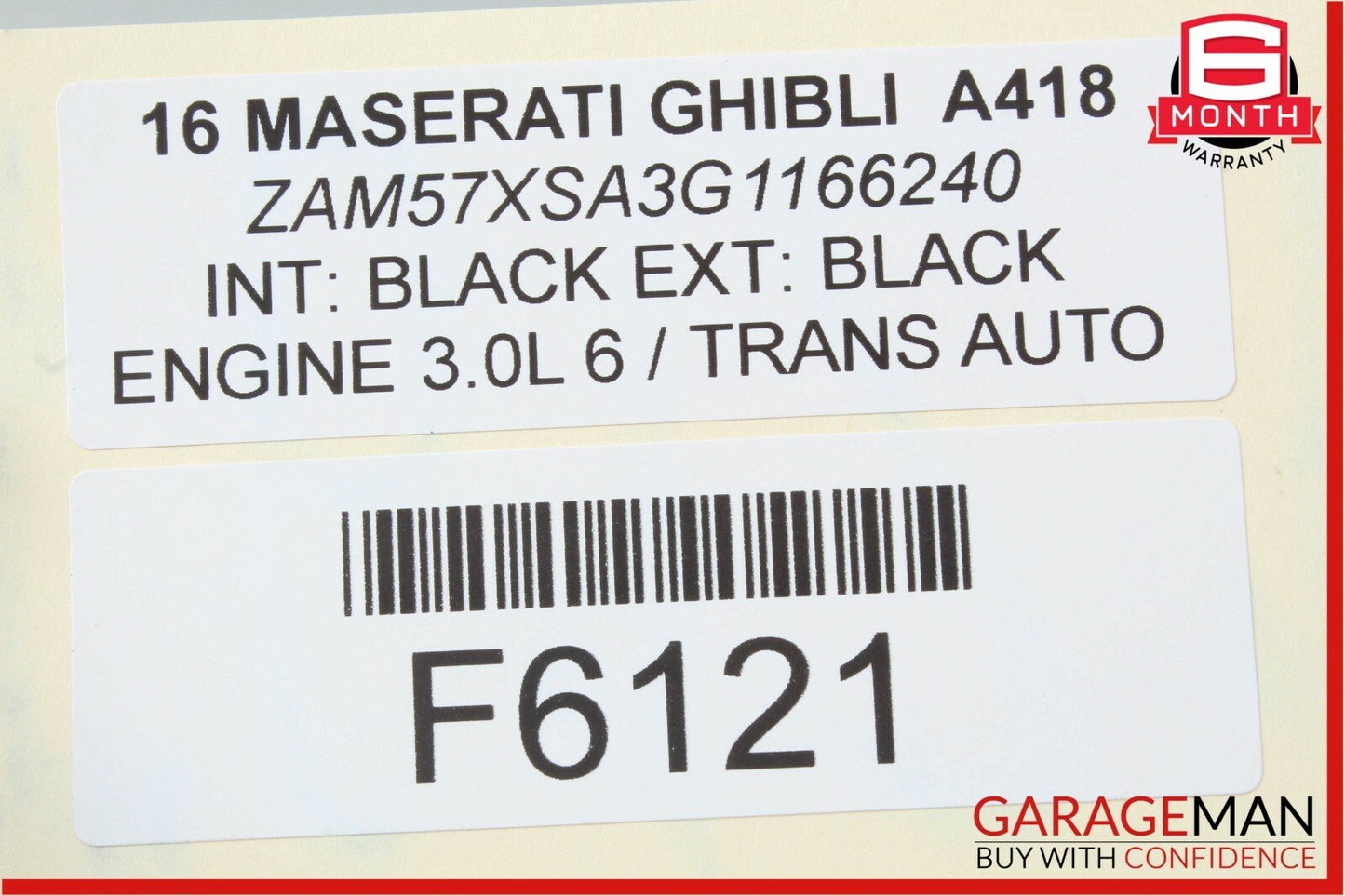 14-17 Maserati Ghibli Rear Suspension Subframe Cross Member Crossmember Frame