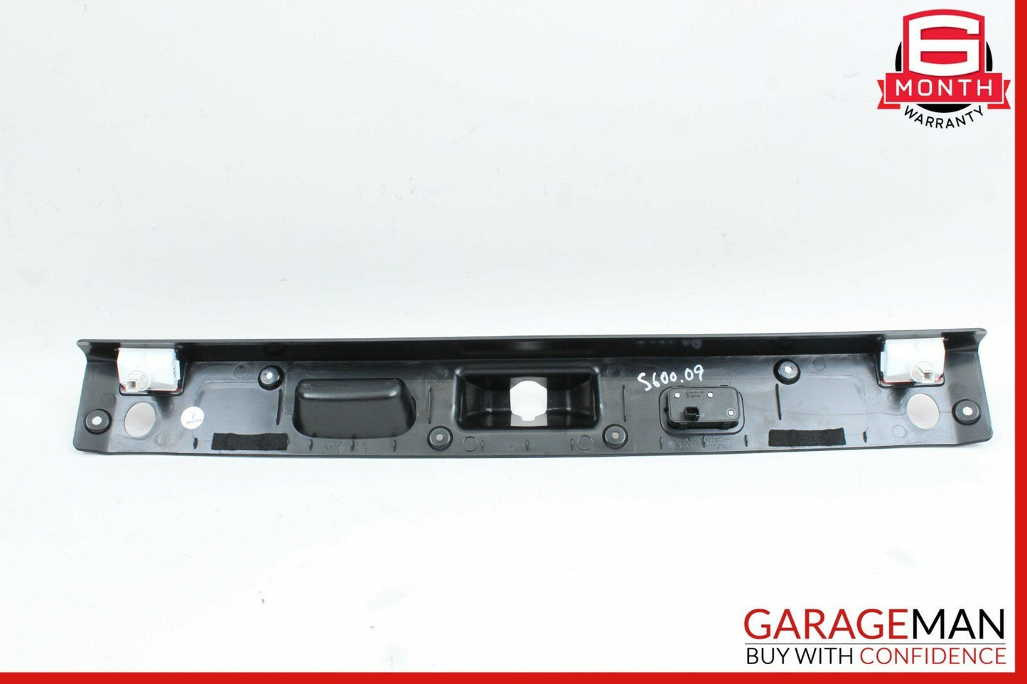 07-13 Mercedes W221 S550 S400 S63 AMG Trunk Lid Lock Latch Trim Cover Black