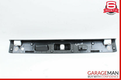 07-13 Mercedes W221 S550 S400 S63 AMG Trunk Lid Lock Latch Trim Cover Black