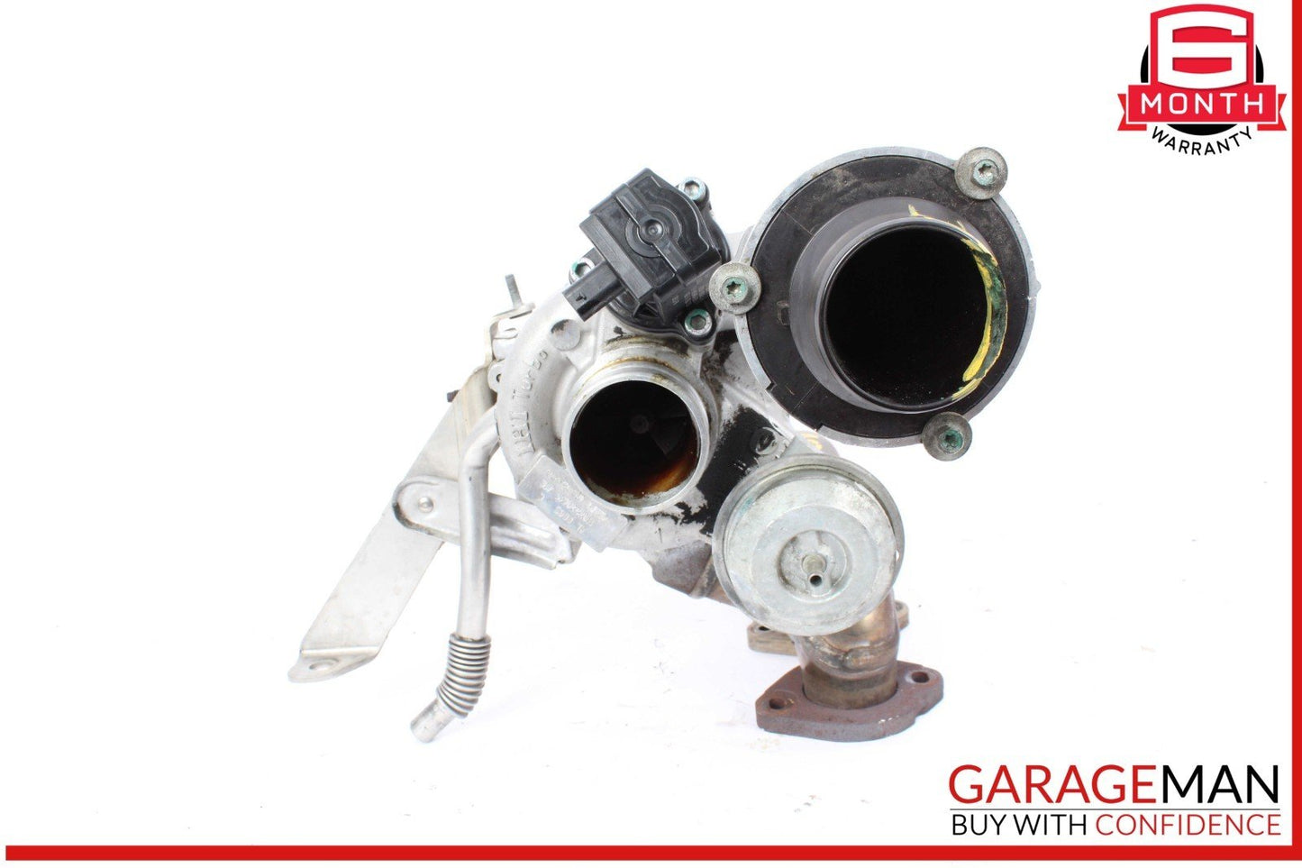 12-15 Mercedes W204 C250 SLK250 1.8L Turbo Turbocharger Manifold Assembly OEM