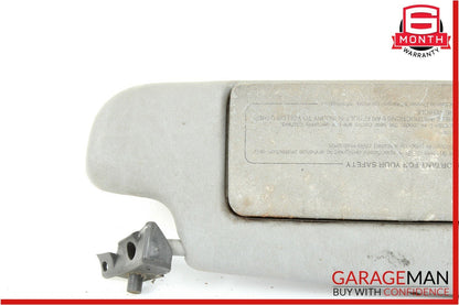 90-02 Mercedes R129 500SL SL500 Front Right Side Sun Visor Sunvisor Shade Gray