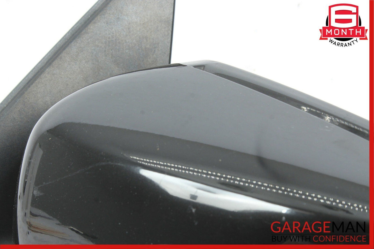 12-14 Mercedes W204 C250 C63 AMG Front Left Side Mirror Rear View Door Black OEM