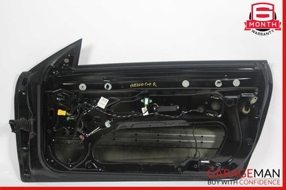 10-17 Mercedes W207 E550 E300 Front Right Exterior Door ShellÂ Panel Black